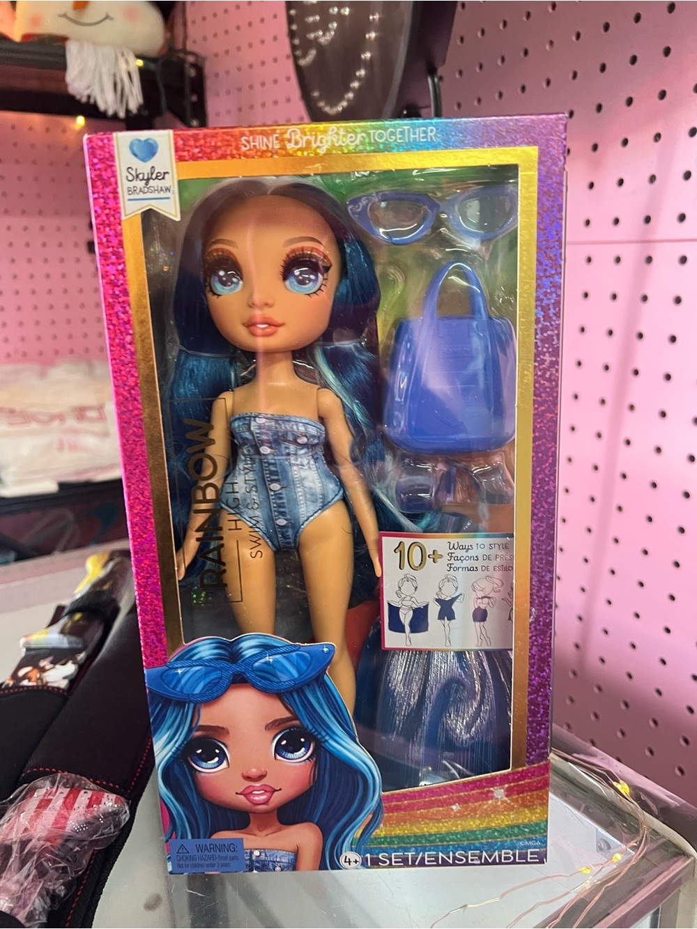 Rainbow High Skyler Bradshaw Fashion Doll - Blue